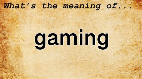 franchise gaming meaning